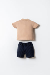 ENSEMBLE BEBE 02 PIECES BEIGE
