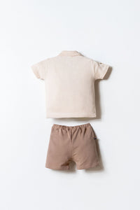 ENSEMBLE BEBE 02 PIECES BEIGE