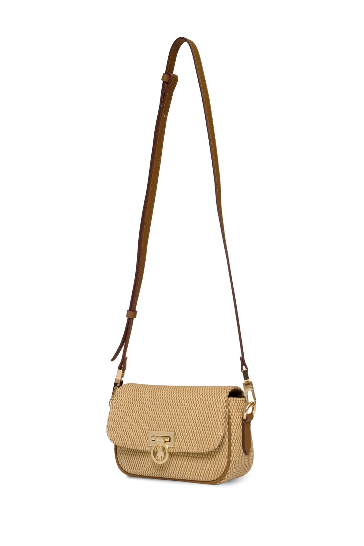 Women's bag US25304 BEIGE-TAN