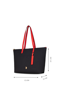 SAC FEMME NAVY-LIGHT RED