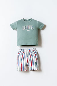 ENSEMBLE BEBE 02 PIECES GREEN