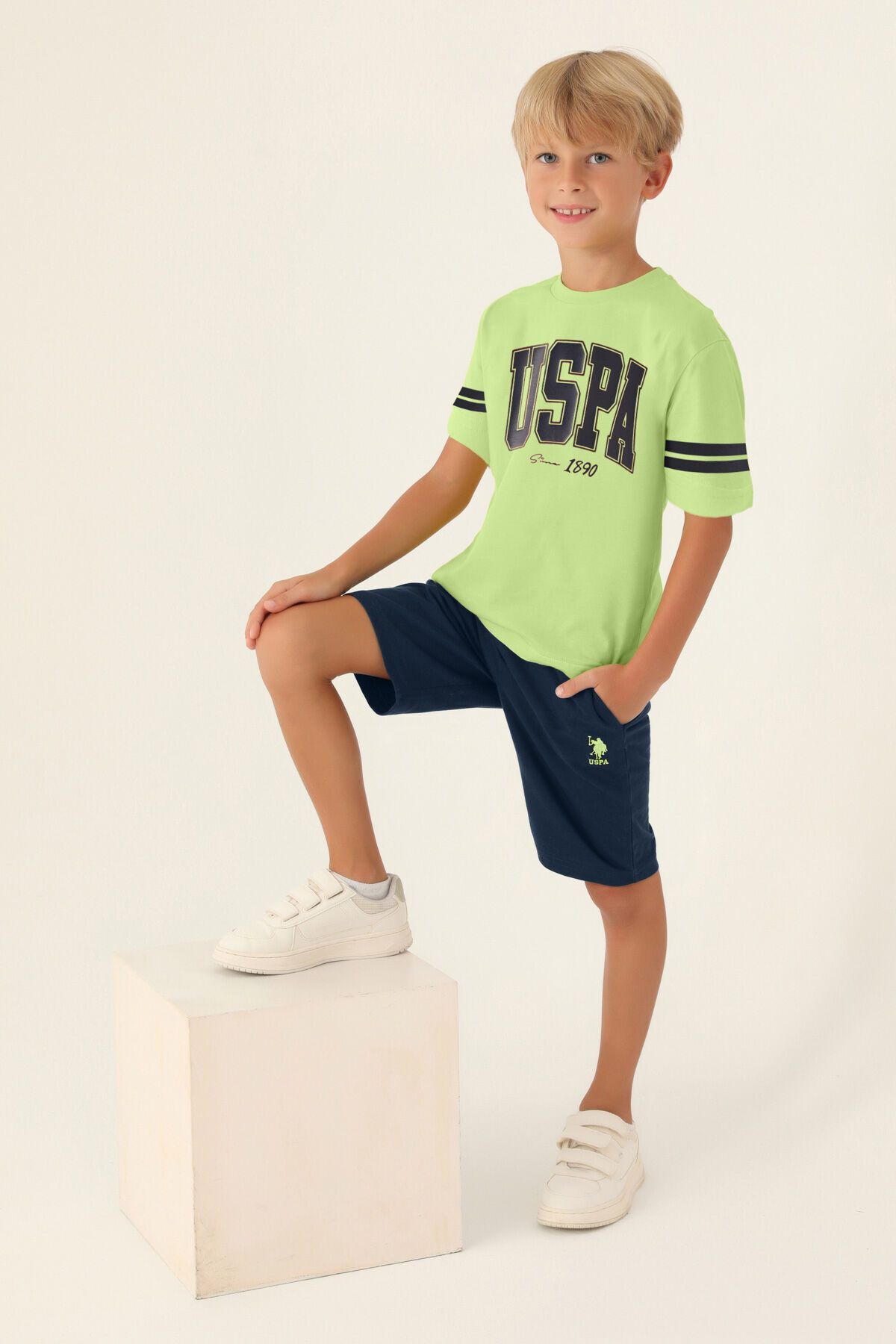 ENSEMBLE GARCON GREEN-LIGHT