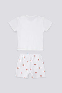 ENSEMBLE BEBE 02 PIECES WHITE