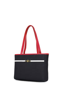 Women's bag US25233 NAVY-RED-WHITE
