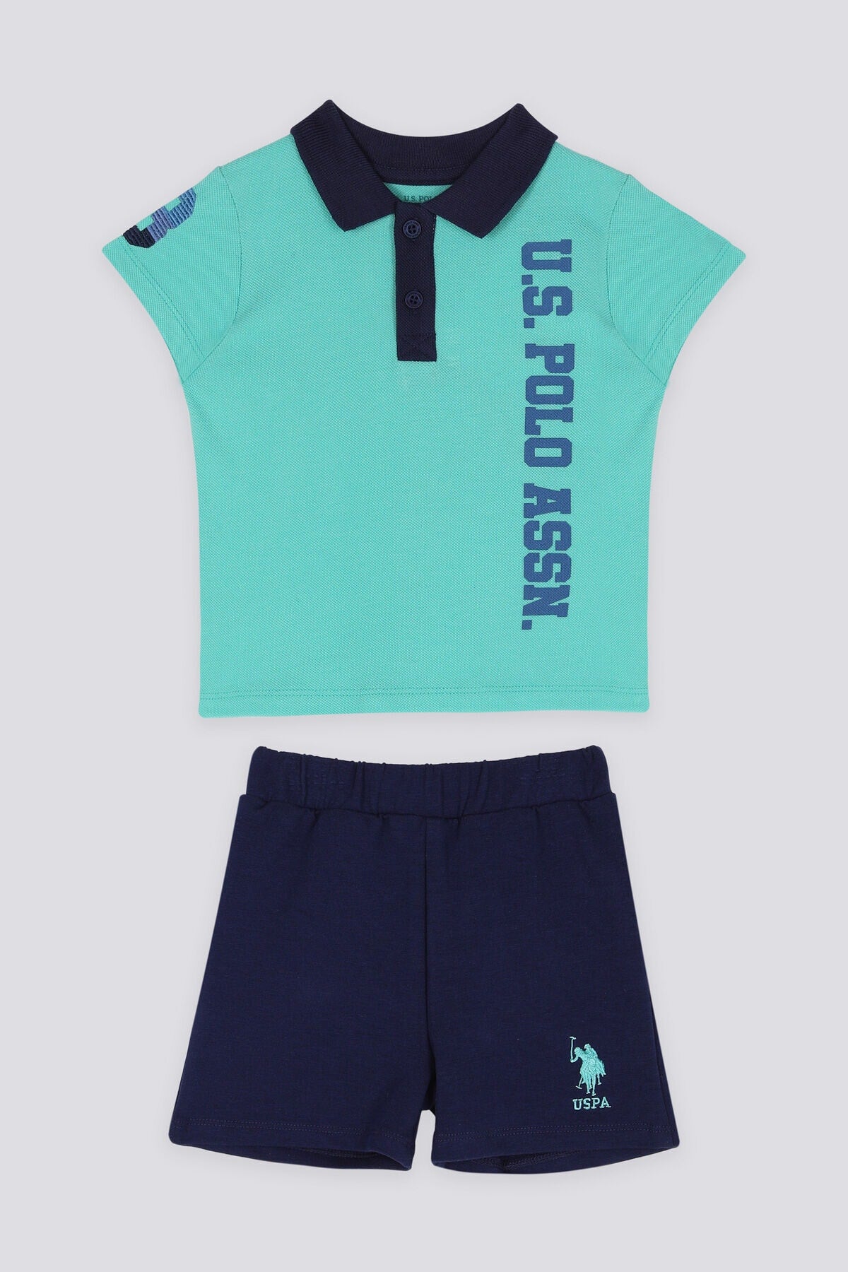 ENSEMBLE BEBE 02 PIECES MINT-BLUE
