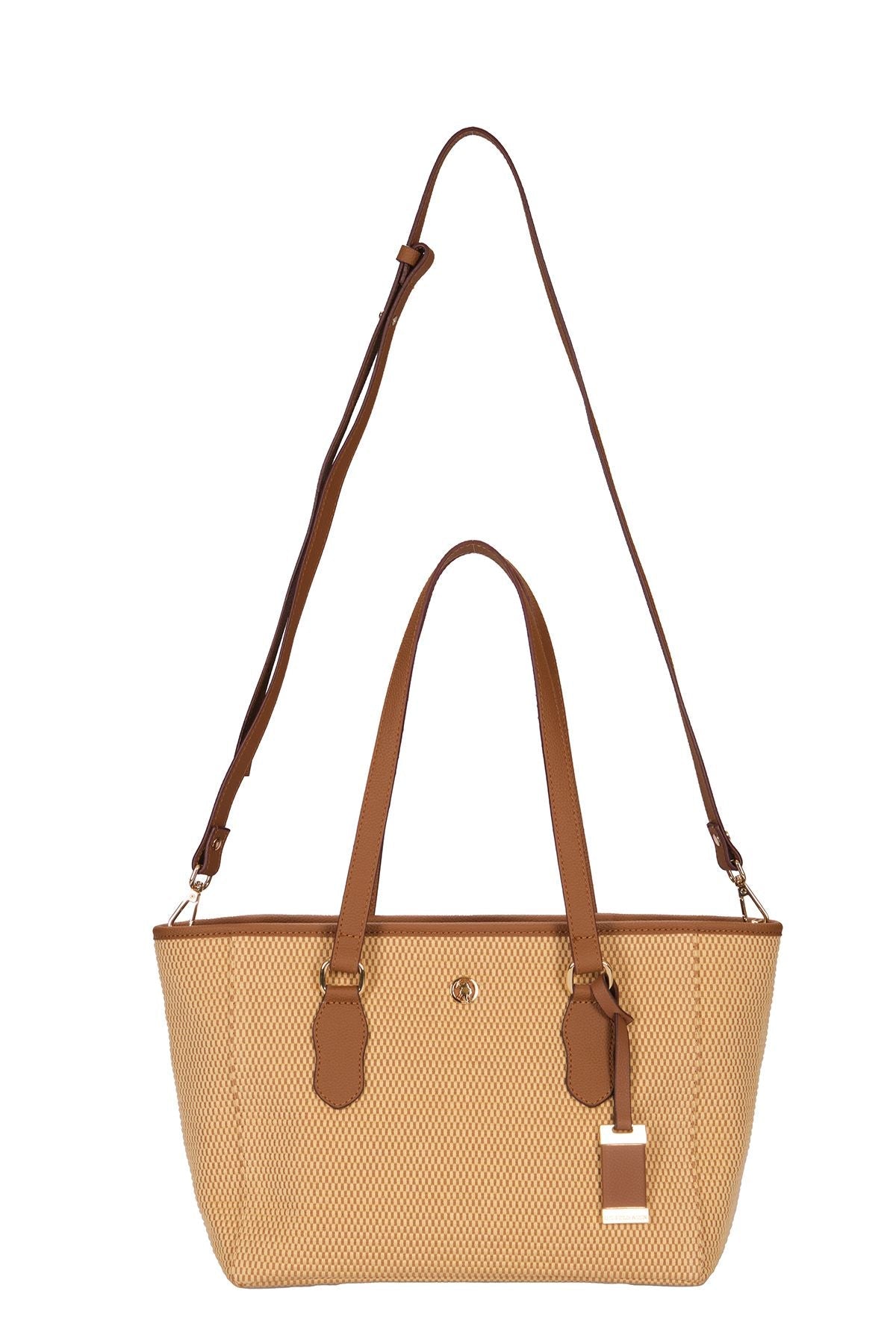 Women's bag US25302 BEIGE-TAN