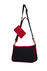 Women's bag US25272 NAVY-RED
