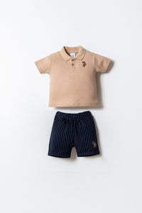 ENSEMBLE BEBE 02 PIECES BEIGE