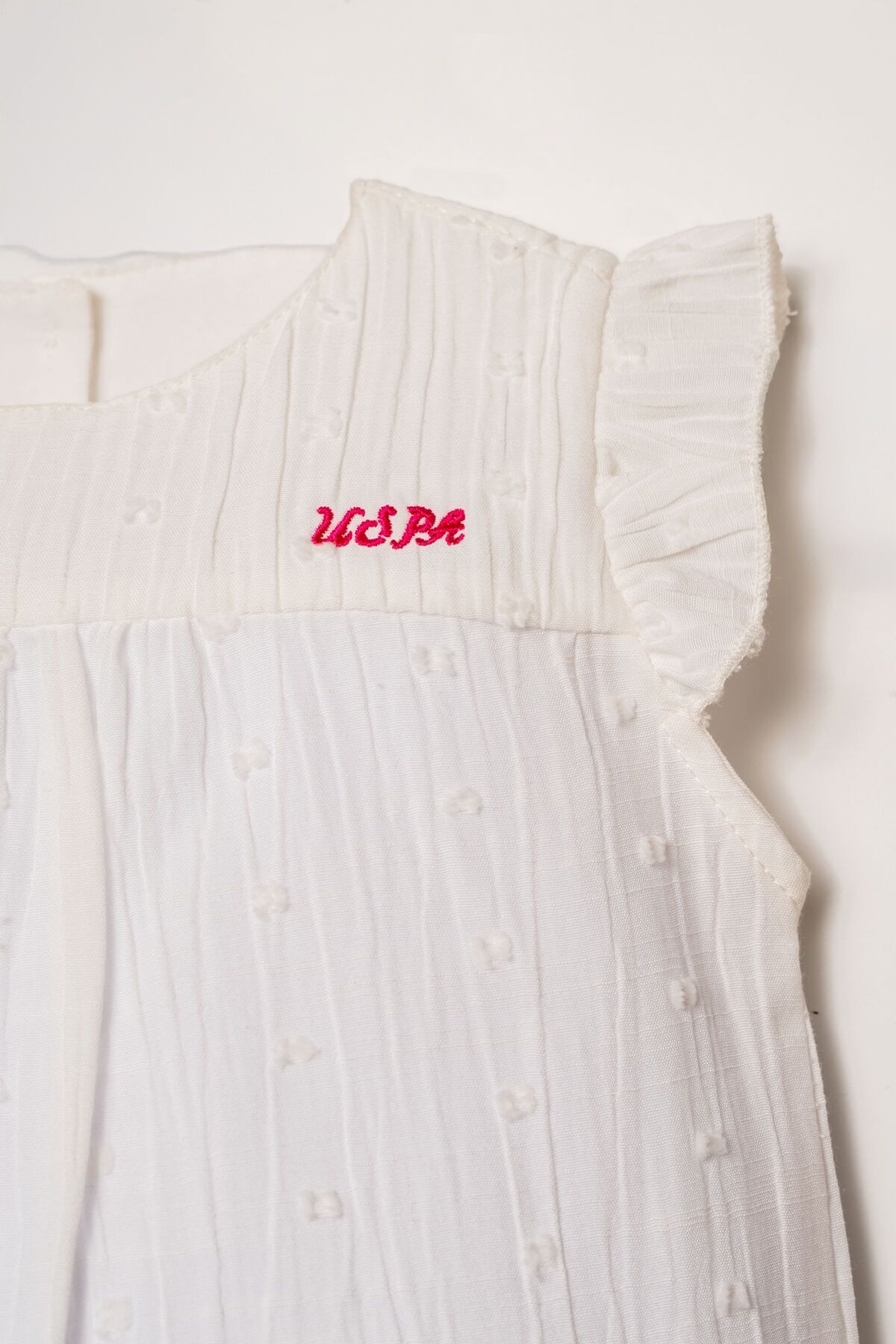 ENSEMBLE BEBE 02 PIECES WHITE-PINK