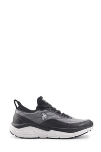 BASKET HOMME STEVEN 4FX GREY-BLACK
