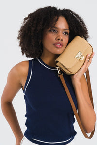 Women's bag US25304 BEIGE-TAN