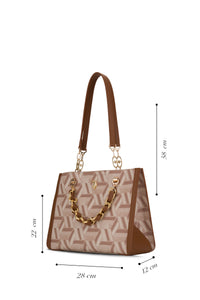 SAC FEMME DARK BEIGE-TAN