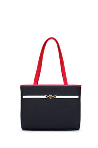 Women's bag US25233 NAVY-RED-WHITE