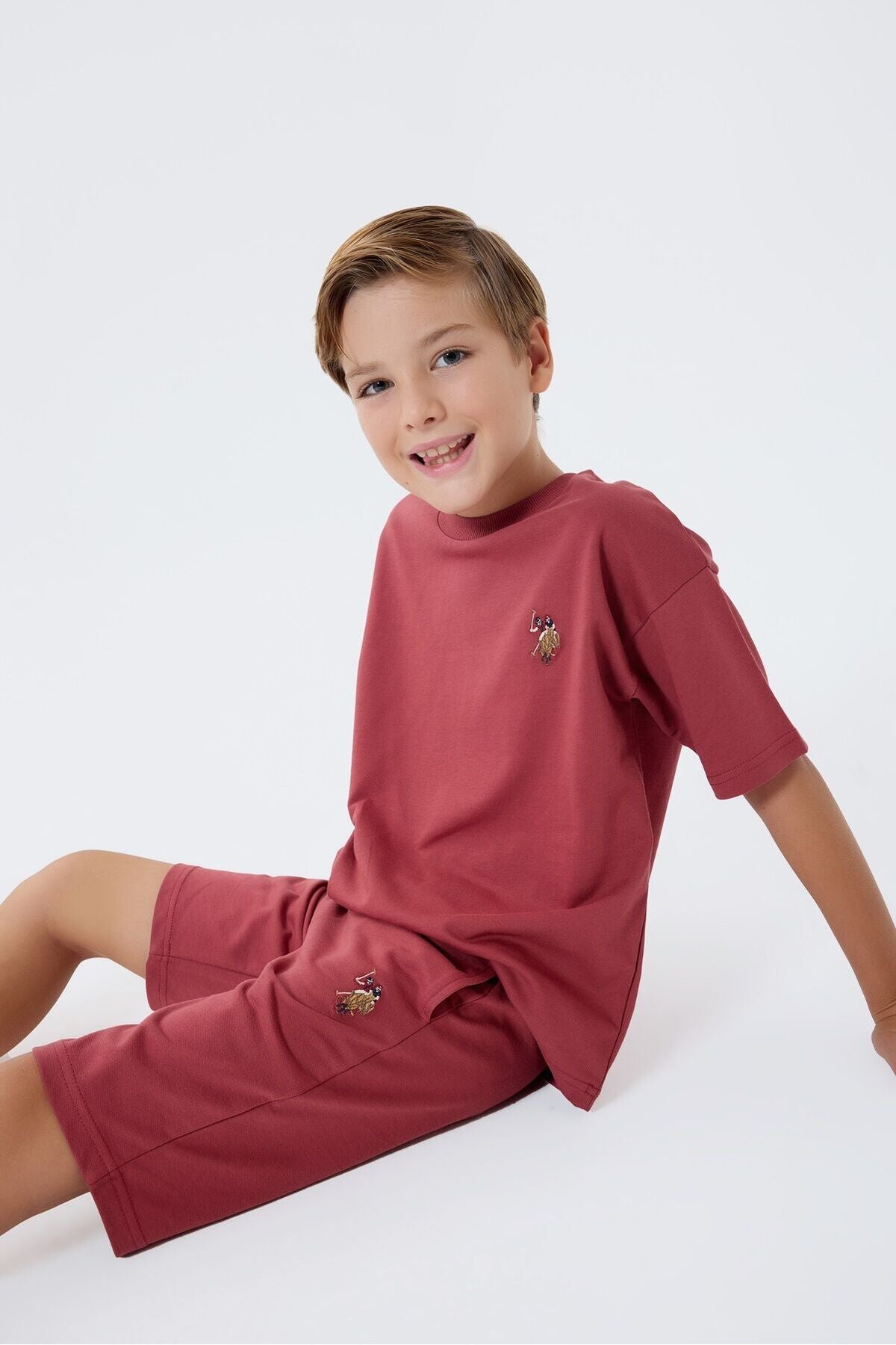 ENSEMBLE GARCON CLARET-RED