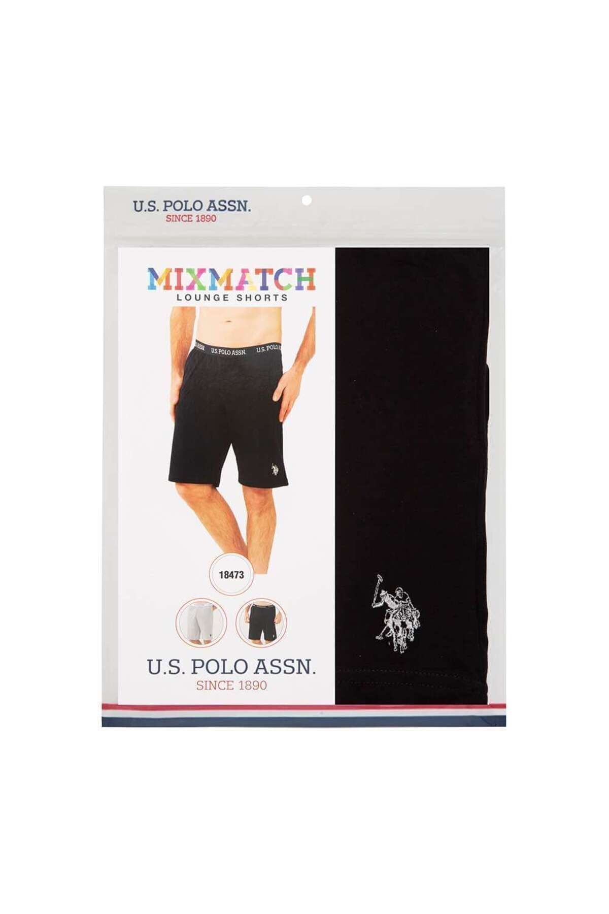 LOUNGE SHORTS BLACK-18473