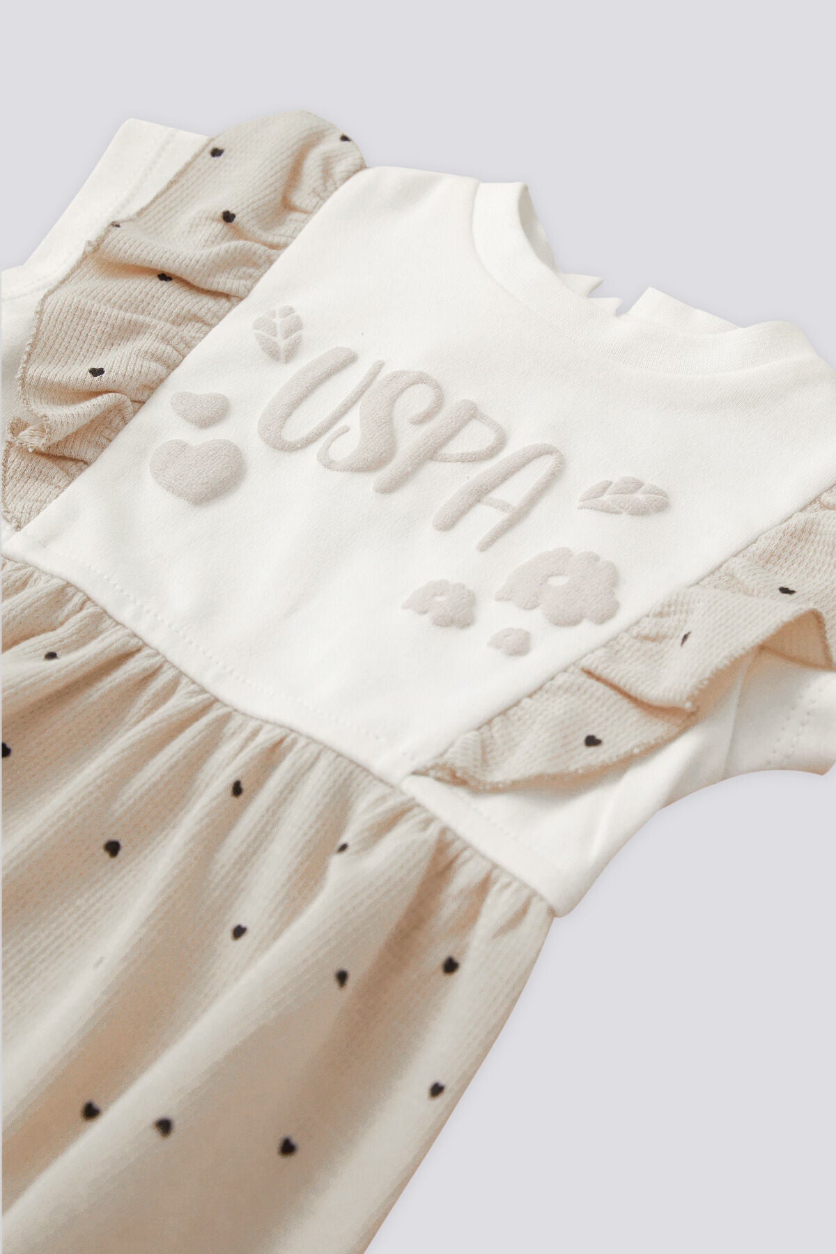ROBE BEBE ECRU
