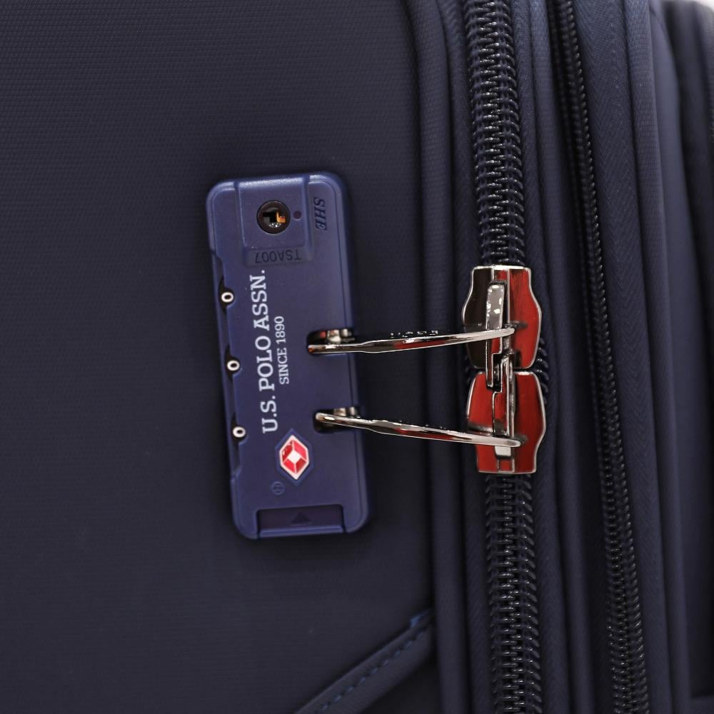 Ensemble valise USPA tissu NAVY BLUE