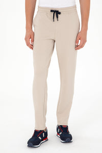 HENBIX JERSEY TROUSERS STONE