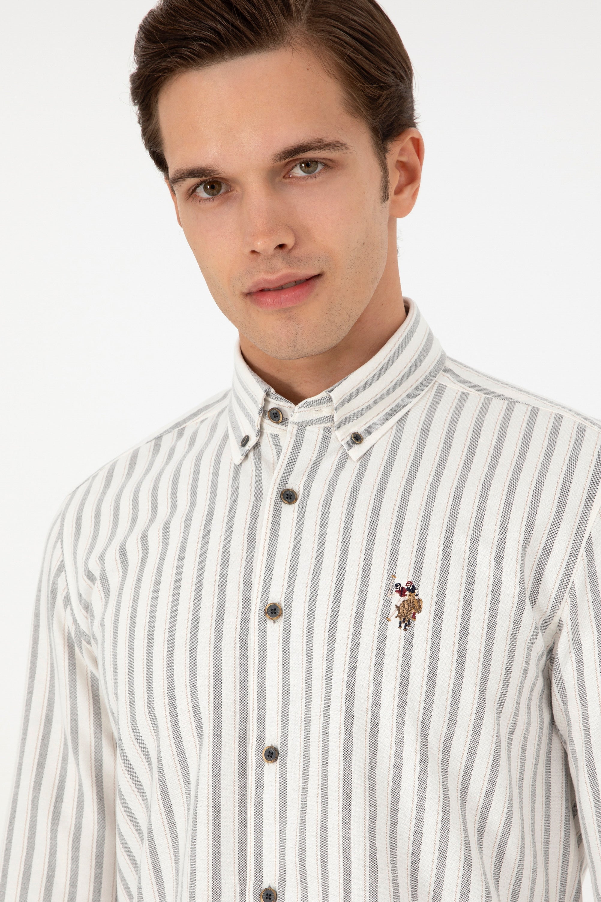 SAMES Woven Shirt GREY DARK