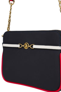 Women's bag US25239 NAVY-RED-WHITE