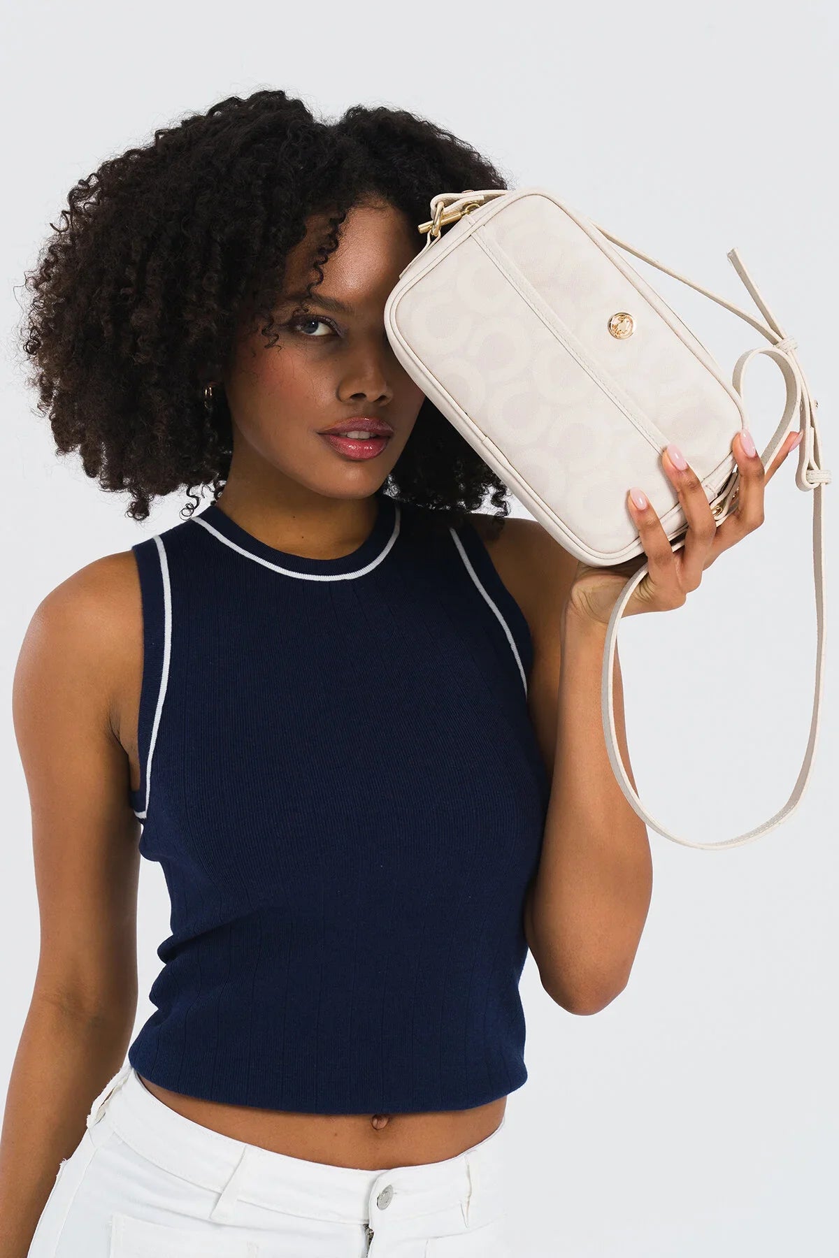 Women's bag US25169 STONE