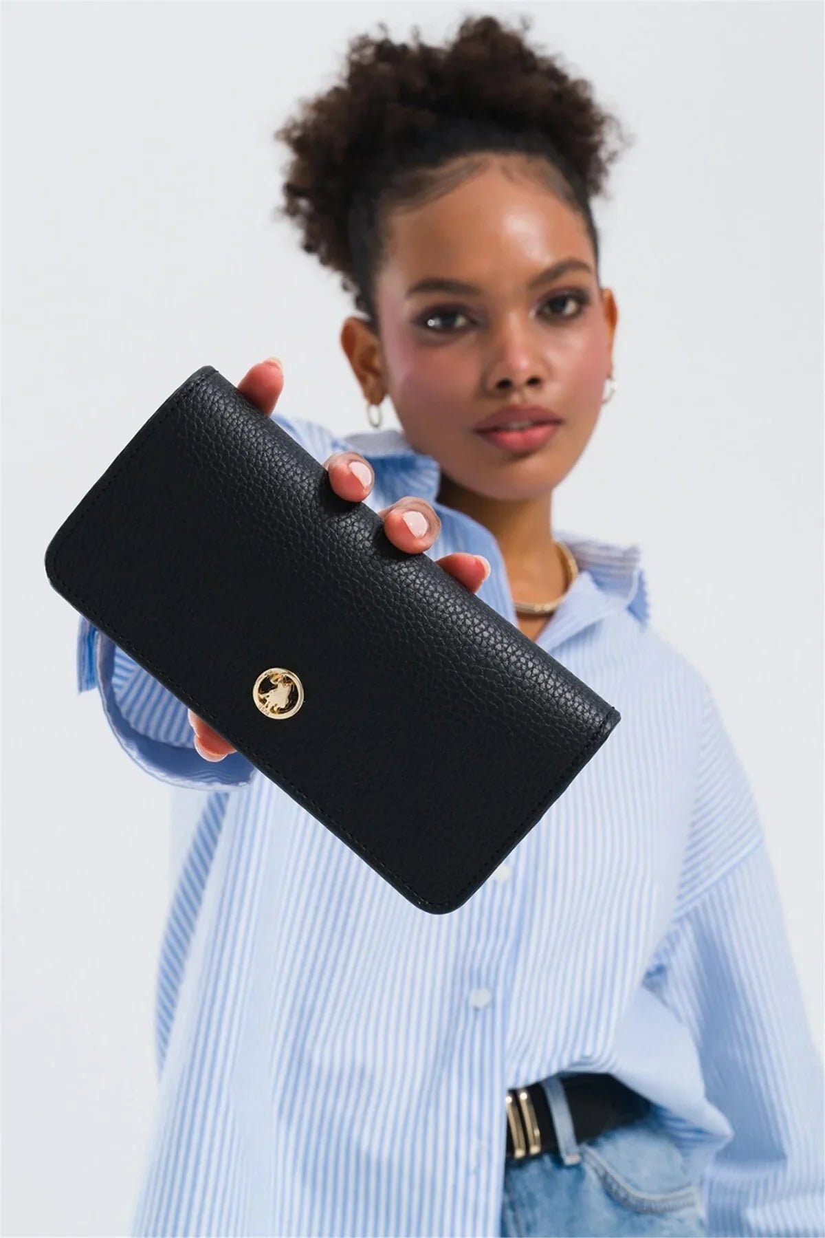 Women's Clutch Bag USC25371 BLACK