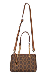 Women's bag US25166 BROWN