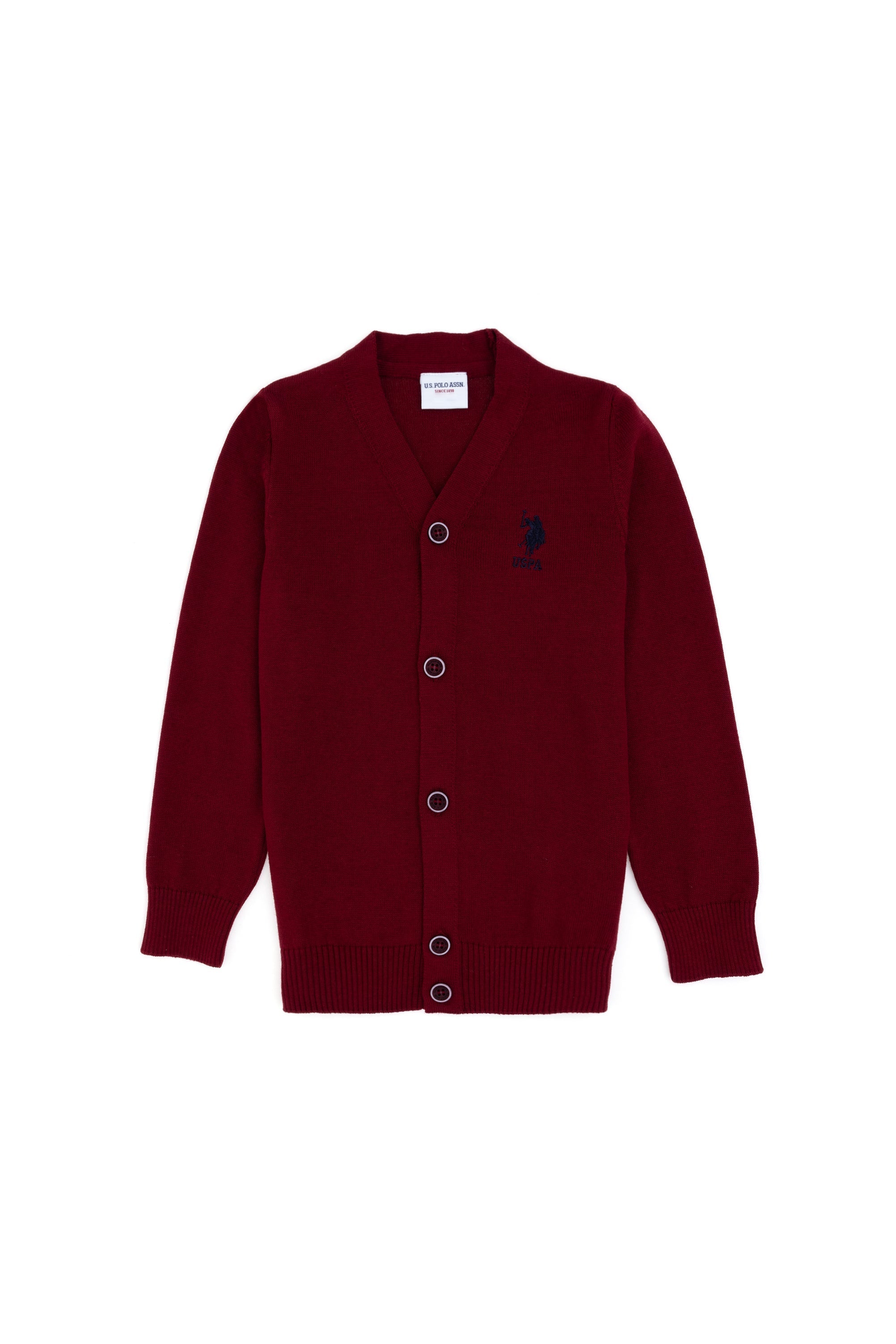 CARDIGAN GARCON BURGUNDY