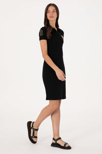 Dress MTS022-075 BLACK