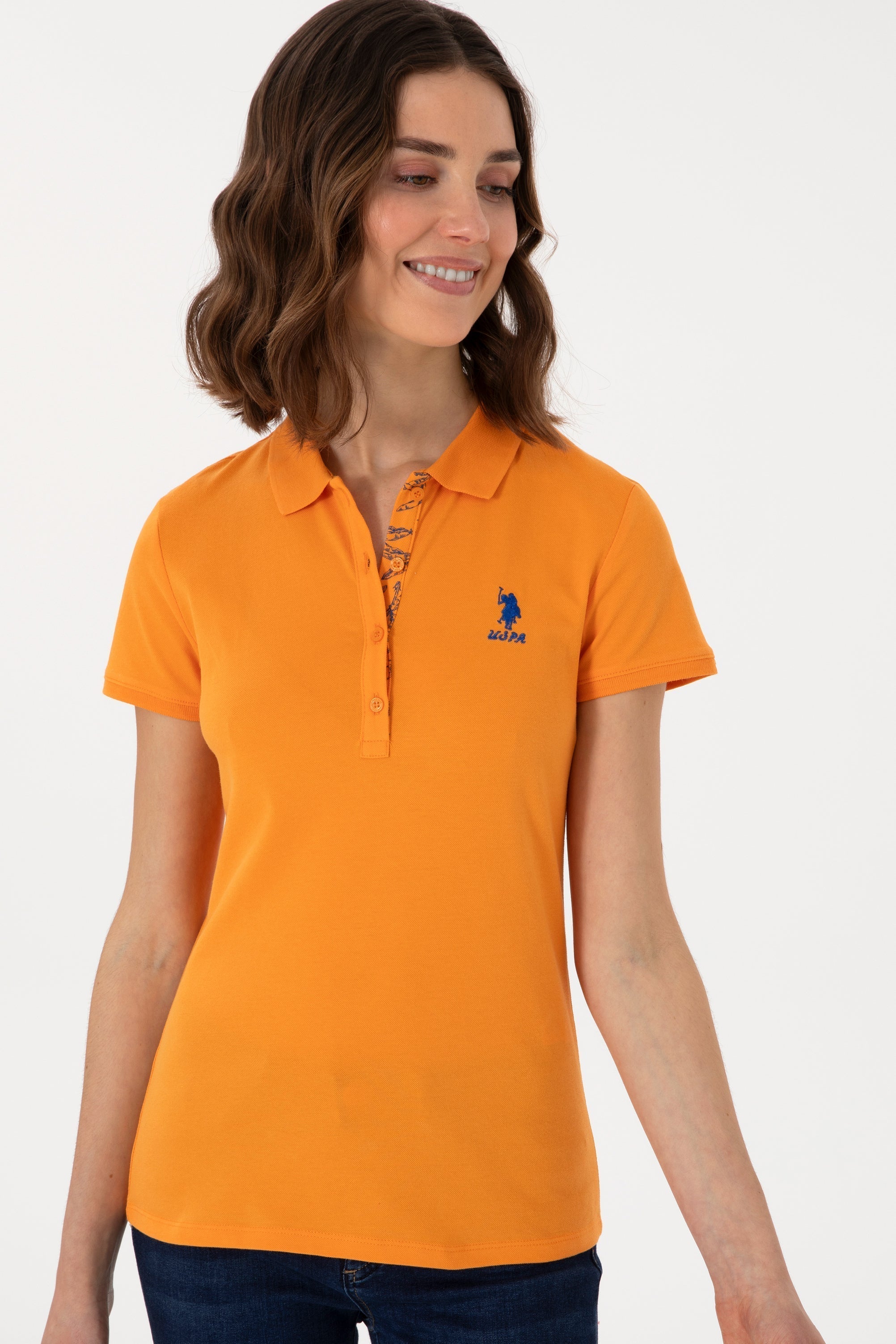 T-SHIRT FEMME TP01 ORANGE