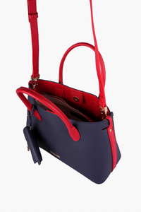 SAC FEMME NAVY-RED-WHITE