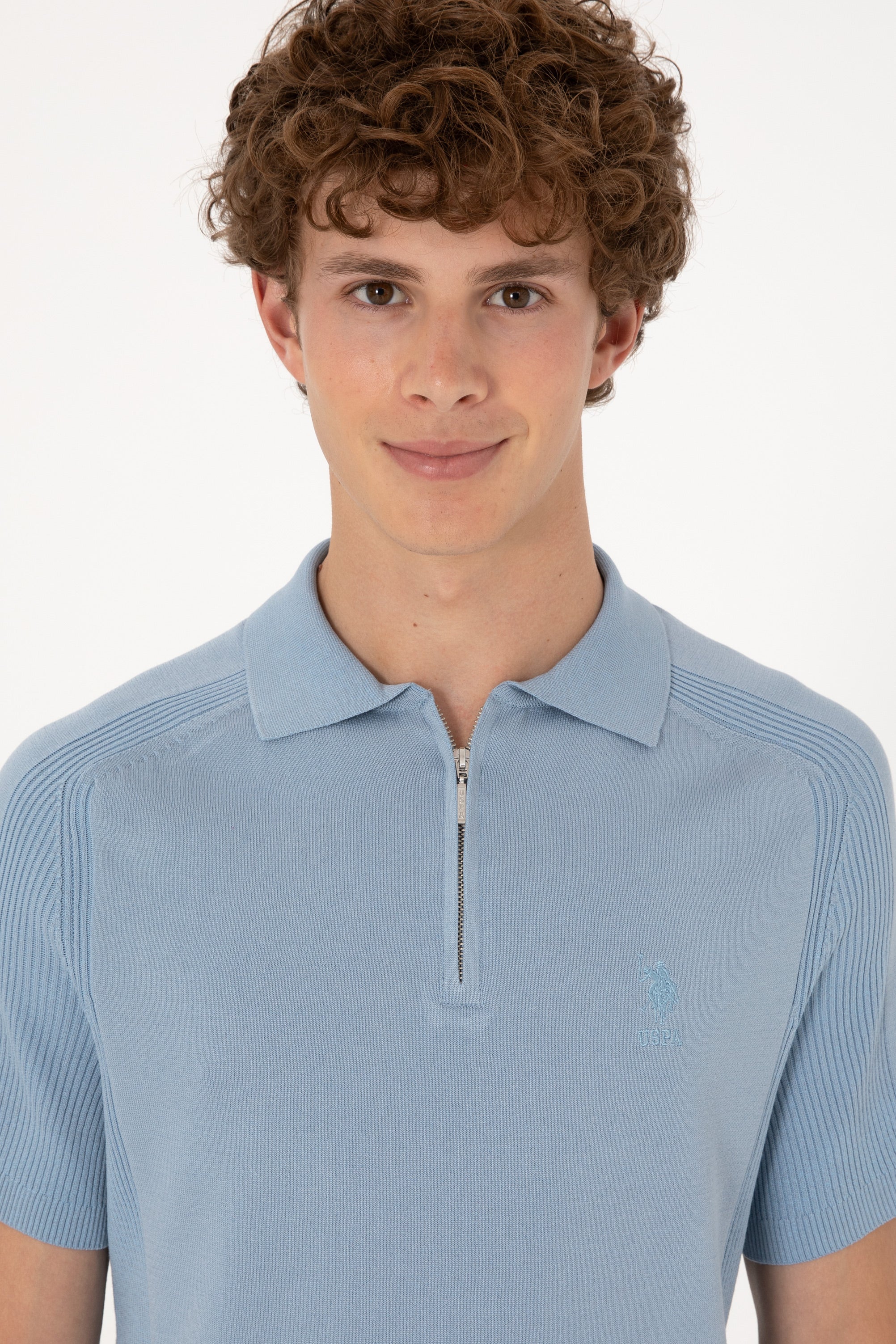 KNITTED JUMPER HELIN-K BLUE