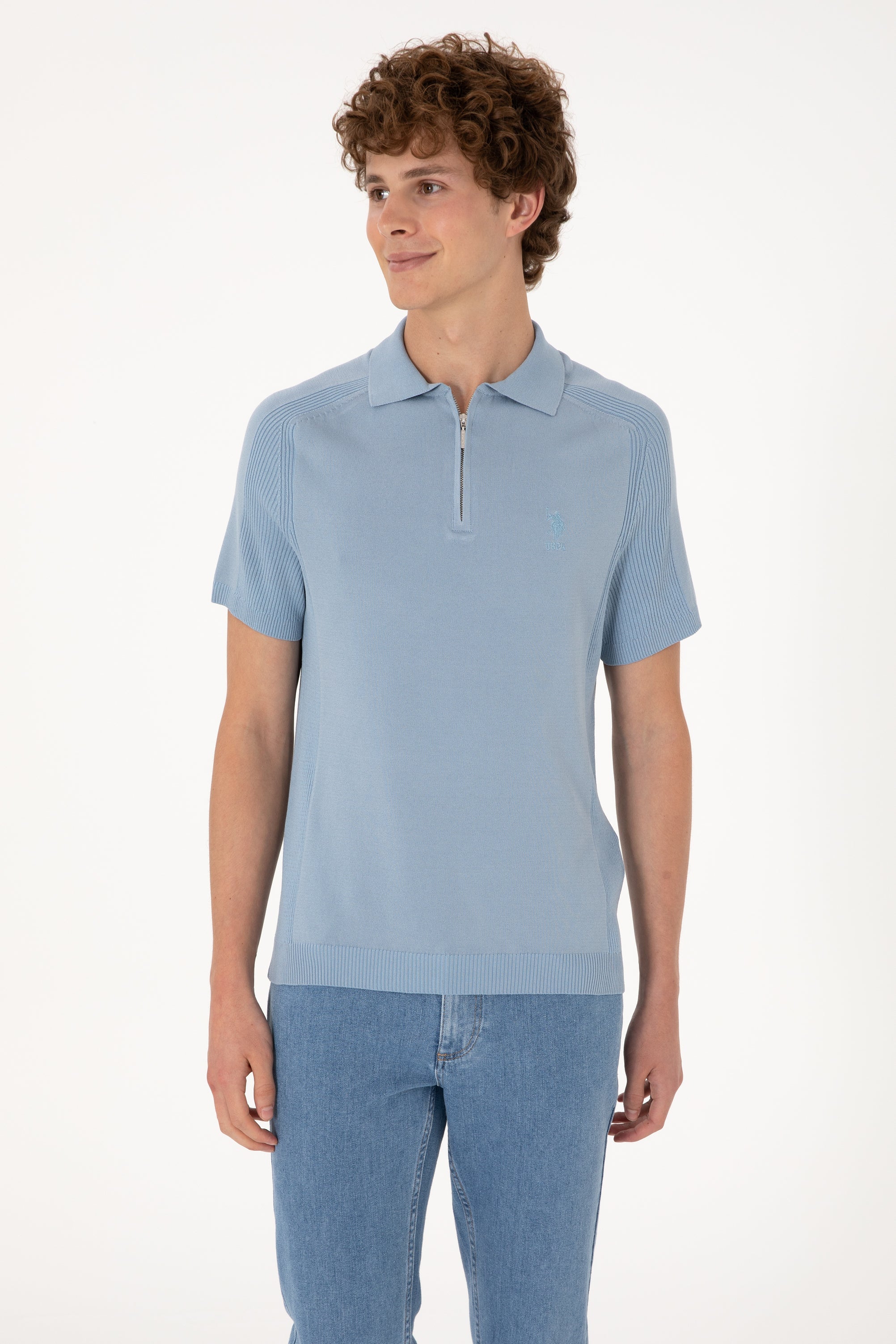 T-SHIRT HOMME HELIN-K BLUE