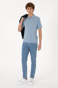 T-SHIRT HOMME HELIN-K BLUE