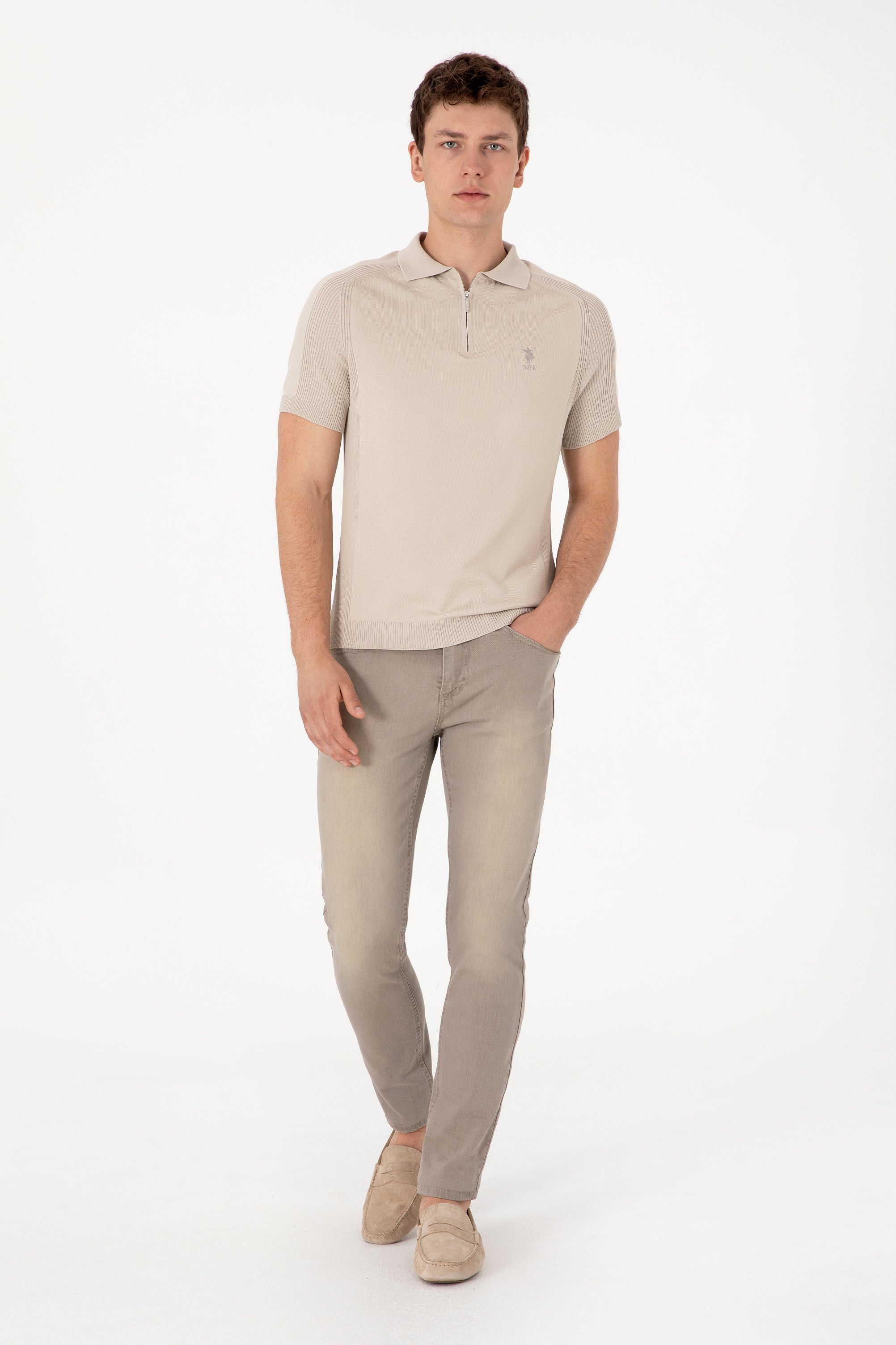 KNITTED JUMPER HELIN-K STONE