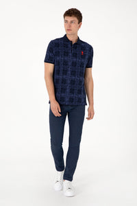 T-SHIRT HOMME KING NAVY-BLUE