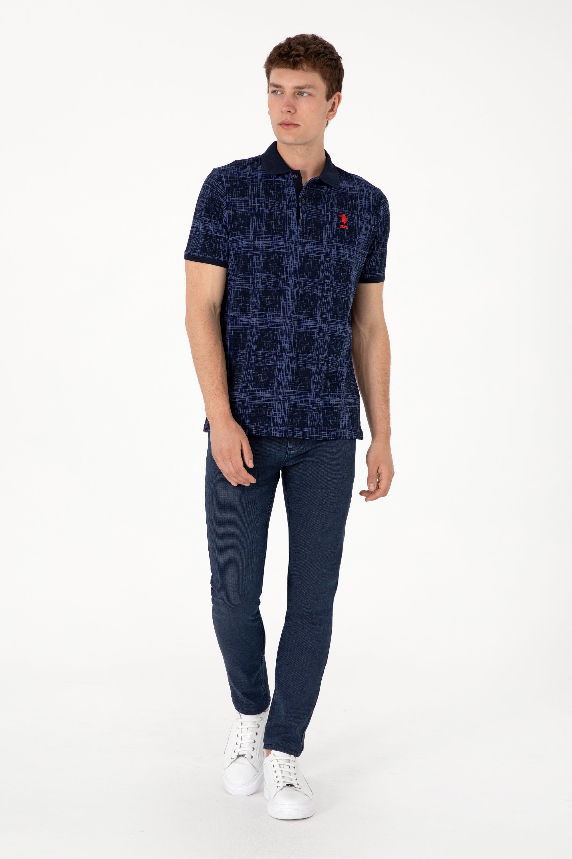 T-SHIRT HOMME KING NAVY-BLUE