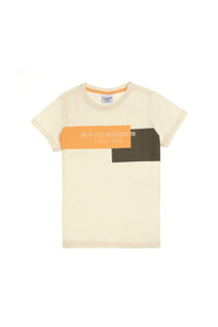 T-shirt SENKAKIDS CREAM