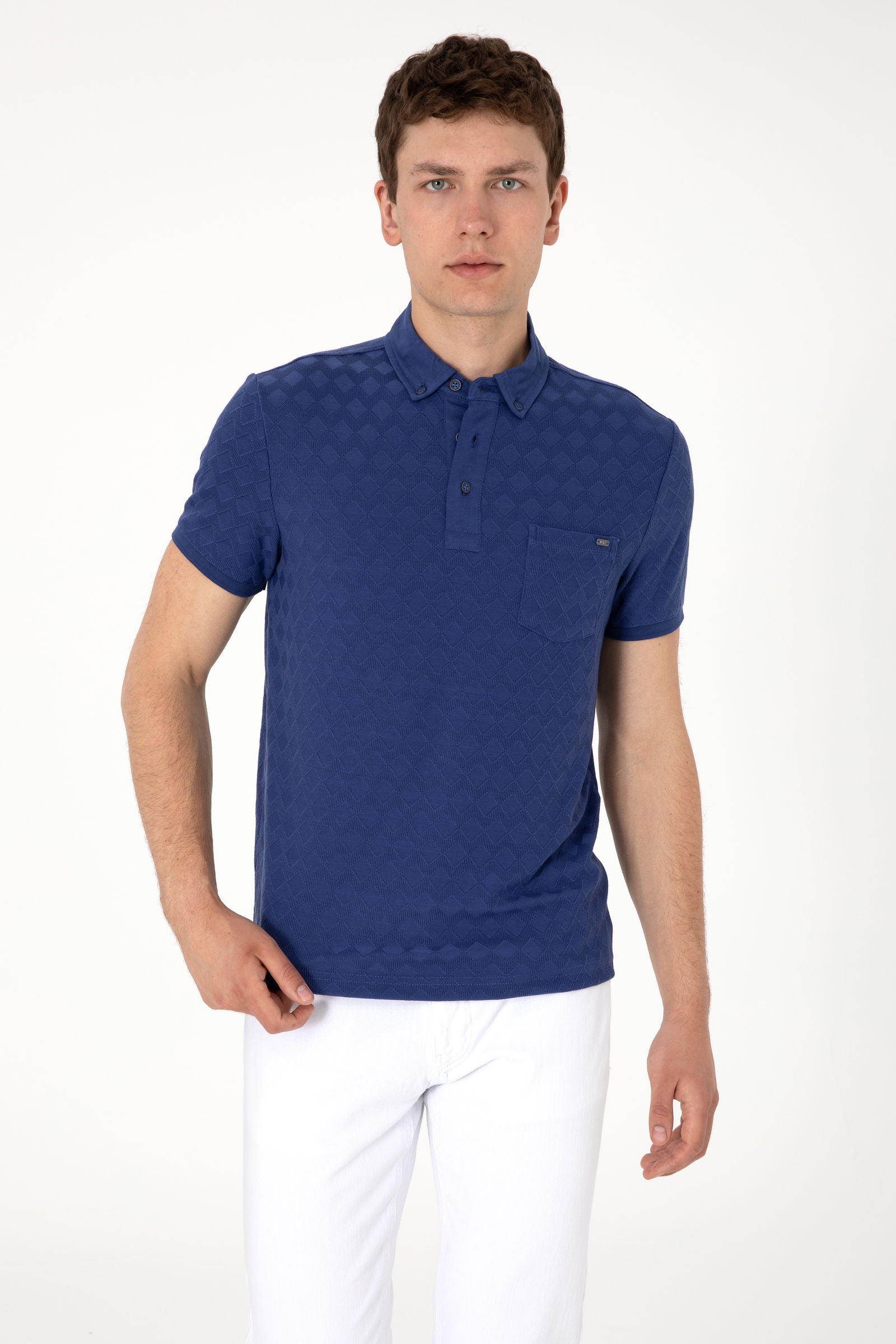 T-SHIRT HOMME BALLIS NAVY-BLUE-LIGHT