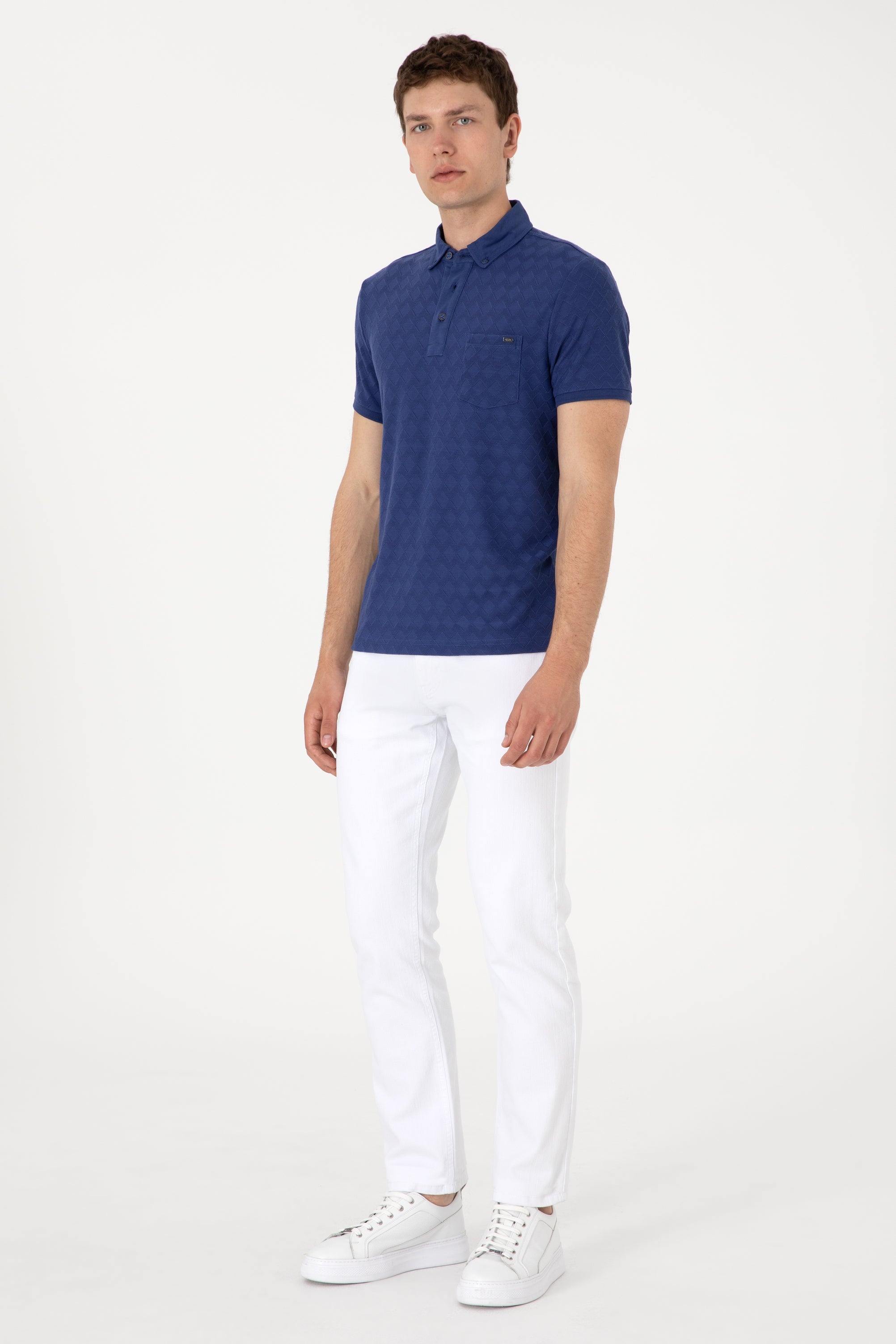 T-SHIRT HOMME BALLIS NAVY-BLUE-LIGHT