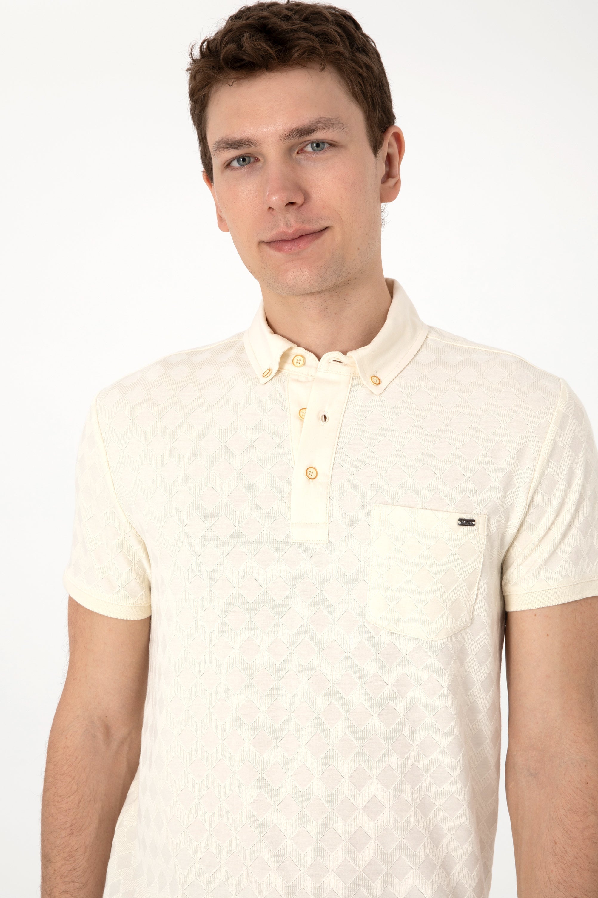 T-SHIRT HOMME BALLIS CREAM