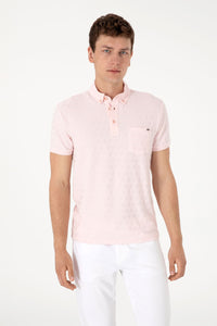 T-SHIRT HOMME BALLIS LIGHT PINK