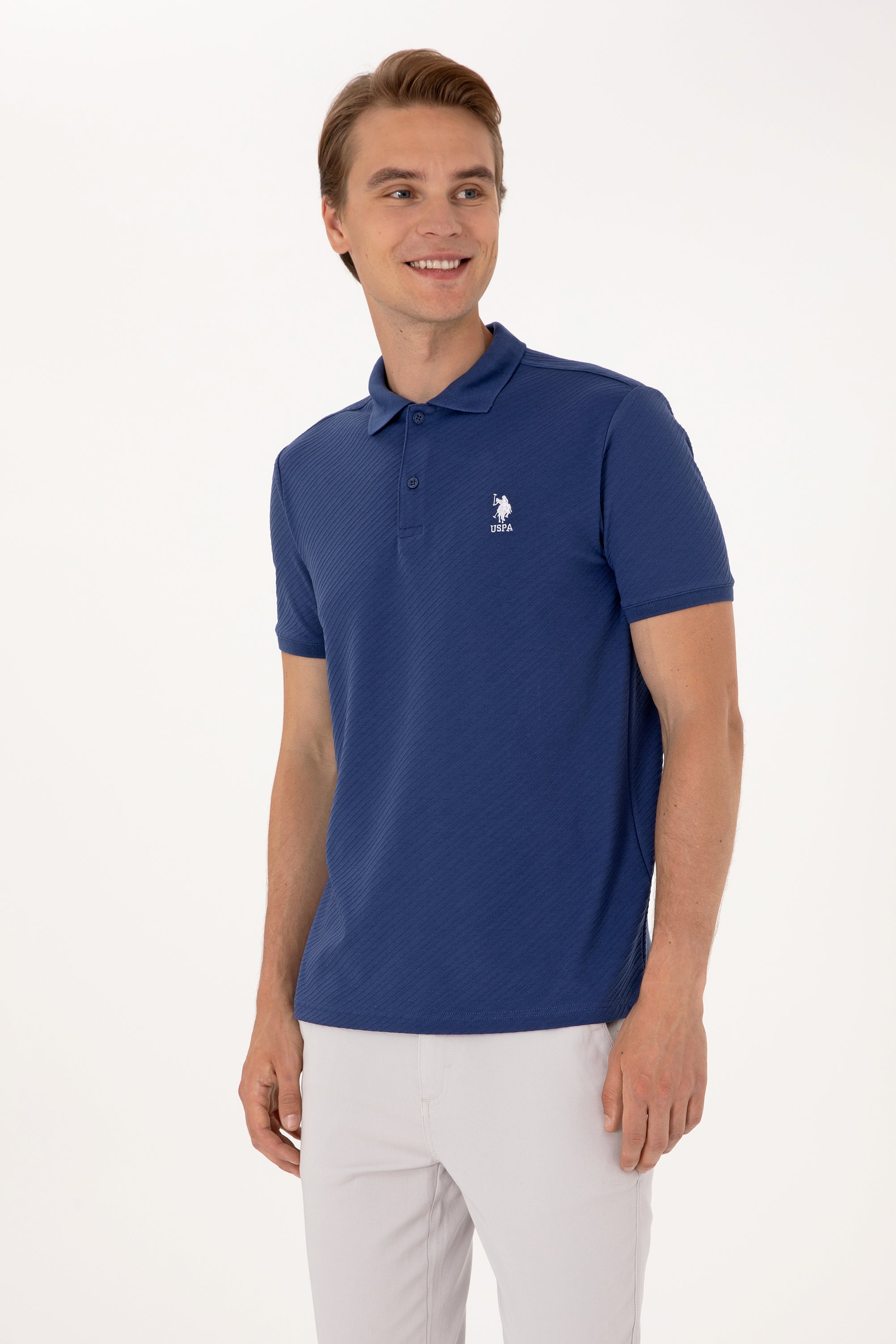 T-SHIRT HOMME PURS NAVY-BLUE-LIGHT