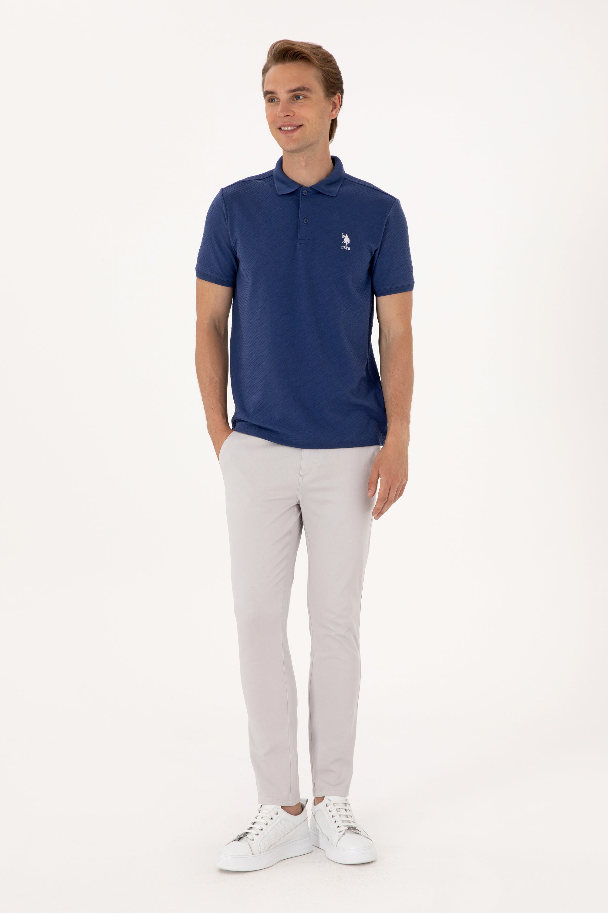 T-SHIRT HOMME PURS NAVY-BLUE-LIGHT
