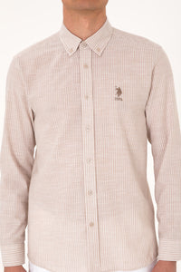 Woven Shirt GIZE CAMEL