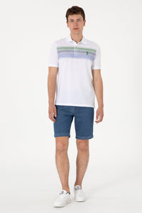 T-SHIRT HOMME BALKO BLUE