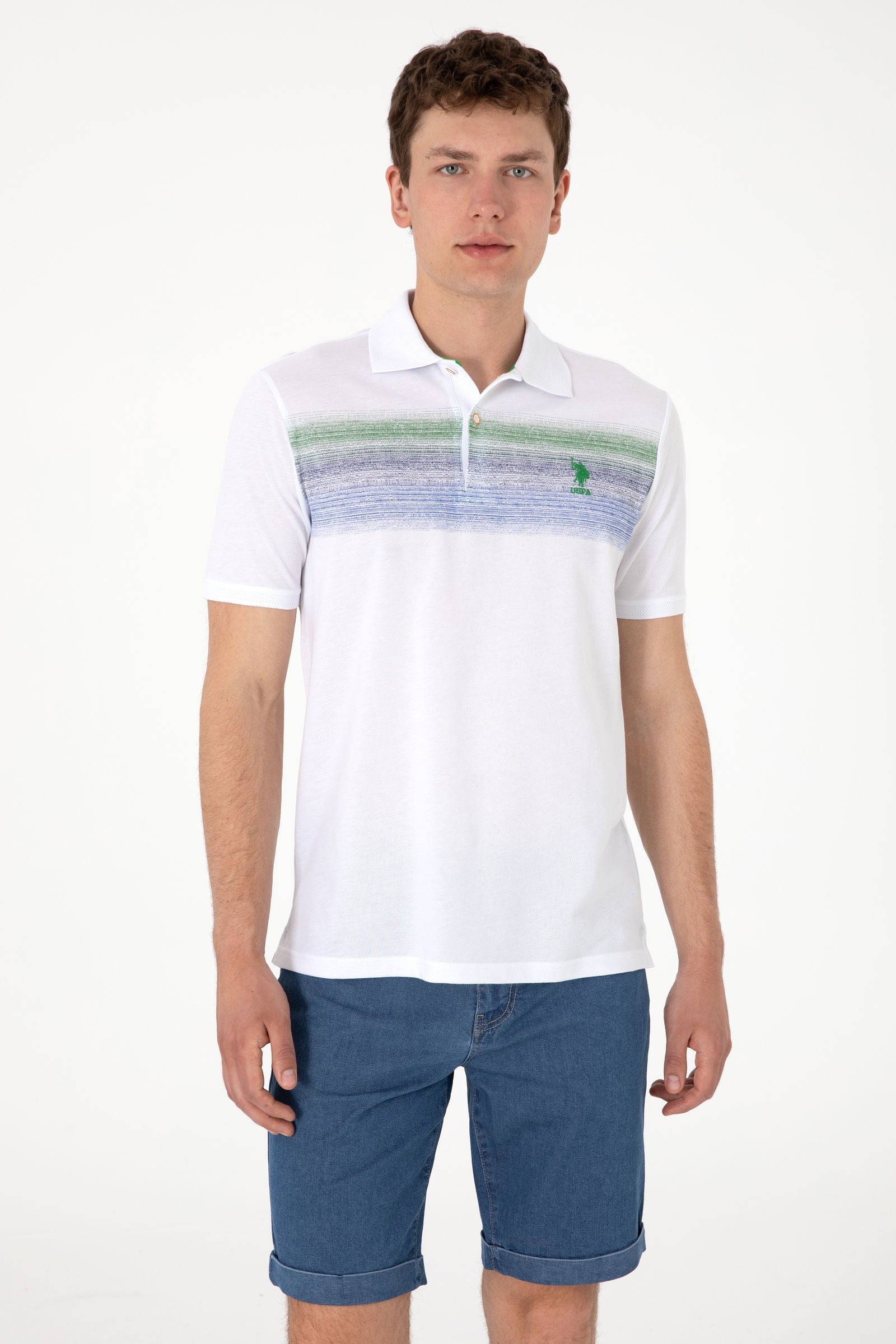 T-SHIRT HOMME BALKO BLUE