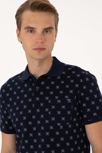 T-SHIRT HOMME FOMS NAVY-BLUE