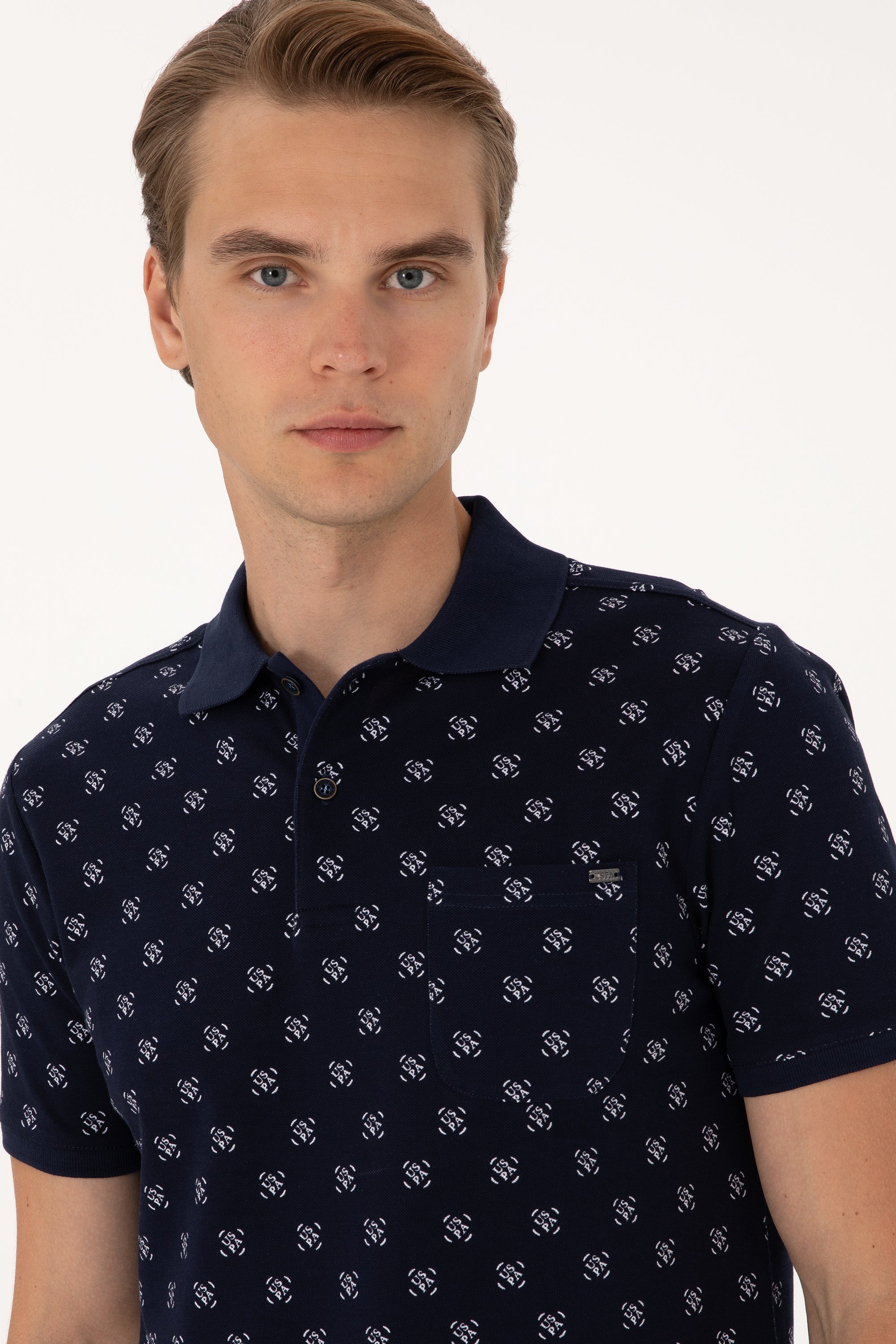 T-SHIRT HOMME FOMS NAVY-BLUE
