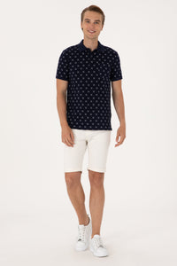 T-SHIRT HOMME FOMS NAVY-BLUE